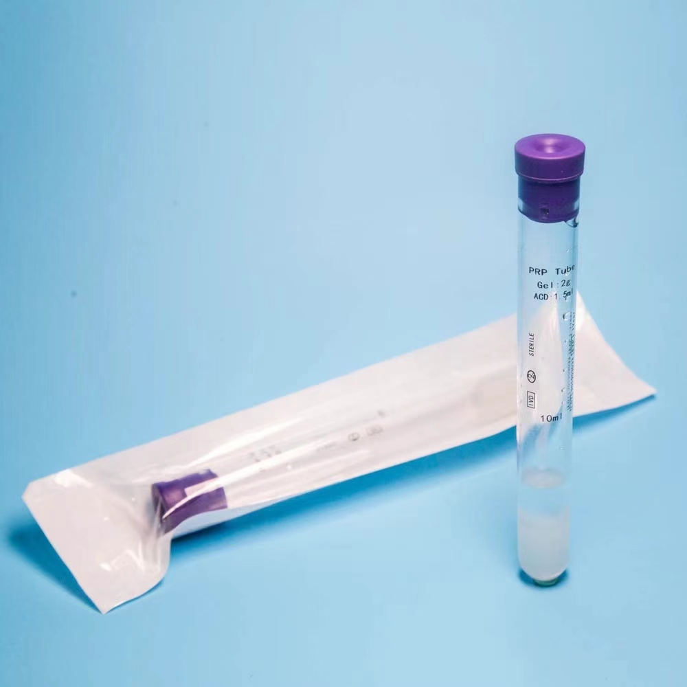 For Skin 2ml 9ml Hot Sale Tube With Acd Gel 10ml Cheap Price Vaccum Blood Collection Tube PRF Tube
