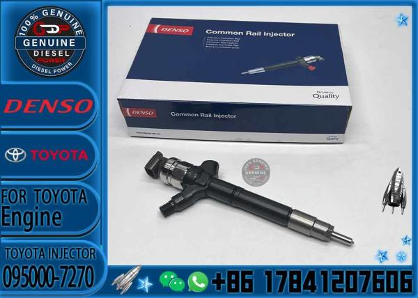 High Pressure Diesel Parts Nozzle 095000-7270 Common Rail Injector 095000 7270 0950007270 For Toyota