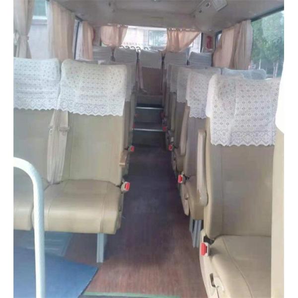 Treinador usado National Express High Efficiency da mão do ônibus segundo de Yutong 28 assentos 100km/H