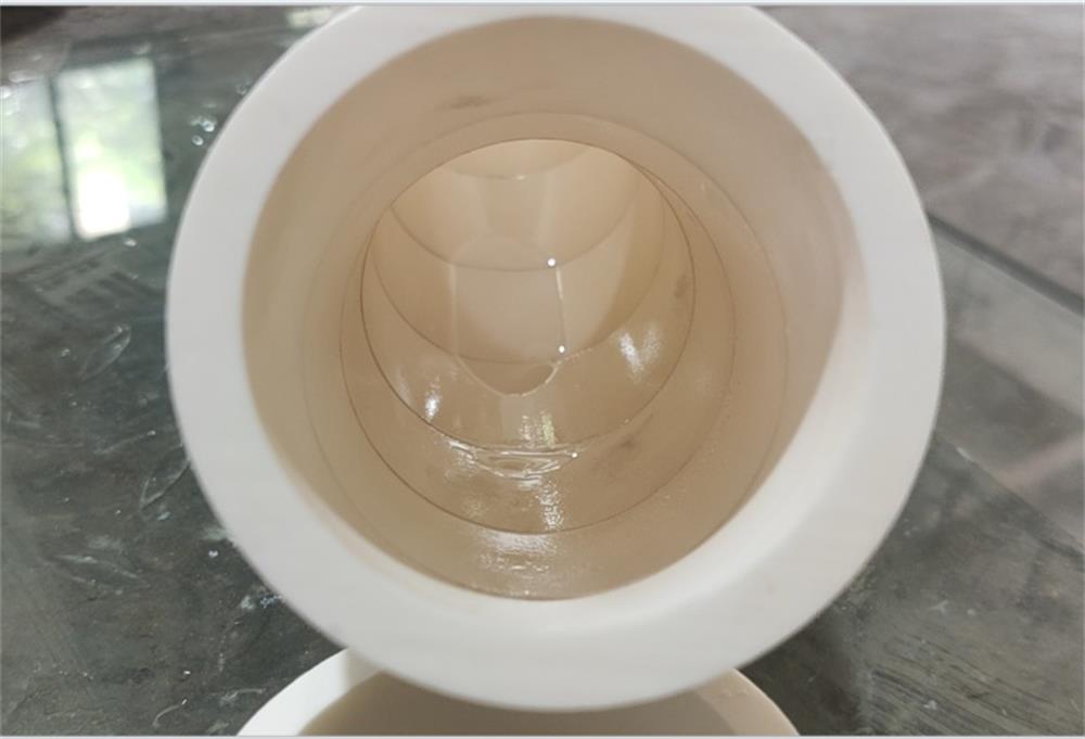 ceramic lined elbows(1) Anti Wear Ceramic Sleeve Lined Pipe Thickness 5mm Abrasion Resistant Pipe