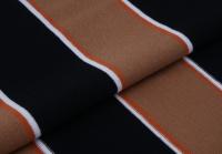Sweat-Absorbing Refreshing Skin-Friendly Anti-Wrinkle Crisp Striped Knit Fabric For T-Shirt