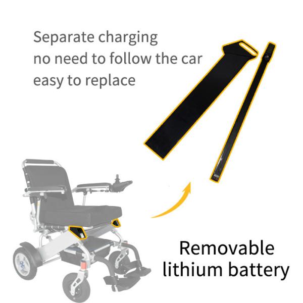 Кресло-коляска привода Km/H 275.58lbs лития 6 электрическая