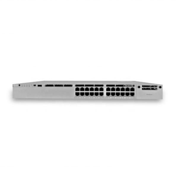 Série C3850 24 Ports 100 Mbps/1/2.5/5/10 Gbps UPOE Commutateur multi gigabit WS-C3850-24XU-E