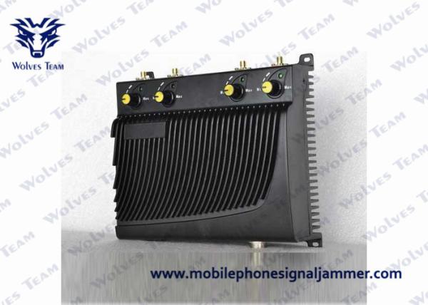 Circuit Protection Cell Phone Frequency Jammer , Mobile Phone Jamming Device 40 Meters Range