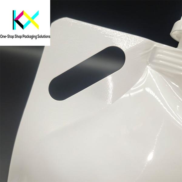 160um Biodegradable Spout Pouch Wine Juice Liquid Coffee Packaging Tap Pouch