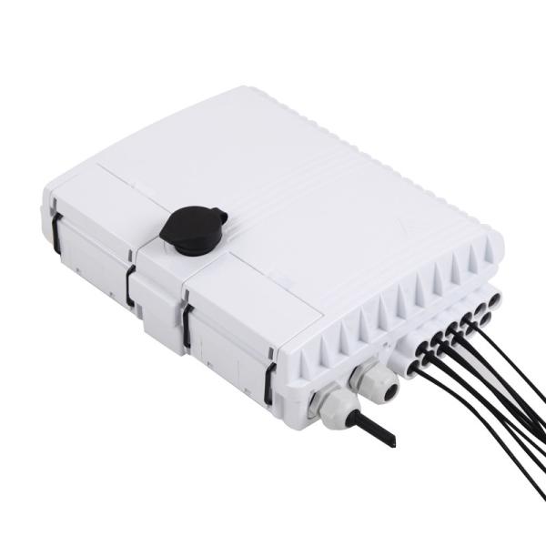 IP65 Waterproof Outdoor Fiber Optic NAP Box 12 Port Fiber Termination Box
