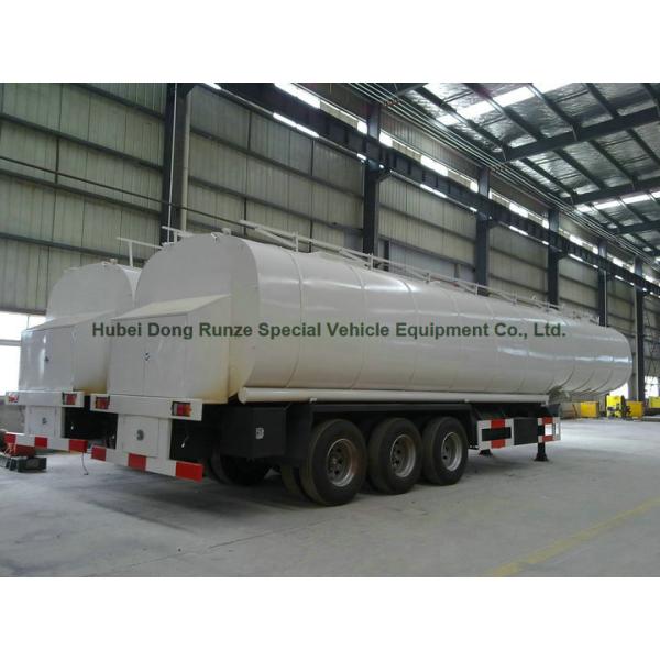 50Ton liquid Asphalt Tanker Semi-trailer with 2TBL45P BALTUR Heating and Insulation