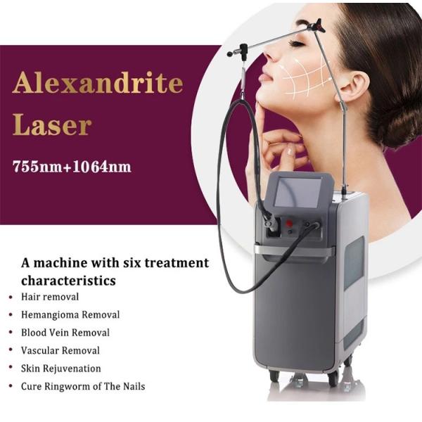 Безболезненный 1064nm ND Yag Laser Long Pulse для удаления волос и омоложения кожи