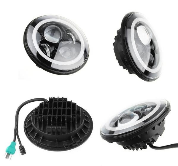 Aluminium Alloy IP67 Halo Car Lights Environmentally Friendly And Power Saving