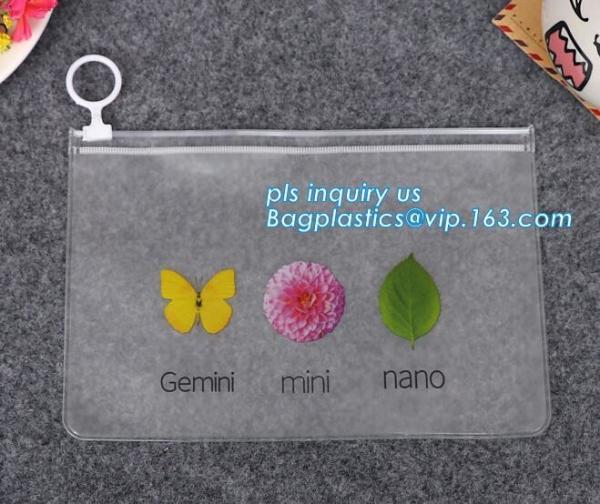 Slider Zip Bags In Hot Sale, slider tools, pen, small item package bag, k vinyl slider bag pvc slider zip bag