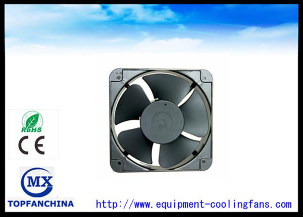 Blushless 60w 2500rpm Dustproof Ac Ventilation Fan 110v / 120v Large Air Flow