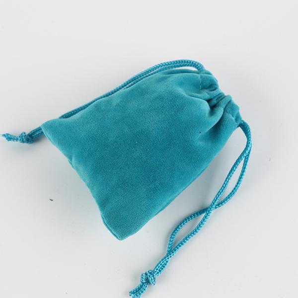 Small Dice Earring Necklace Gift Jewelry Velvet Dust Packaging Pouch Drawstring Suede Bag