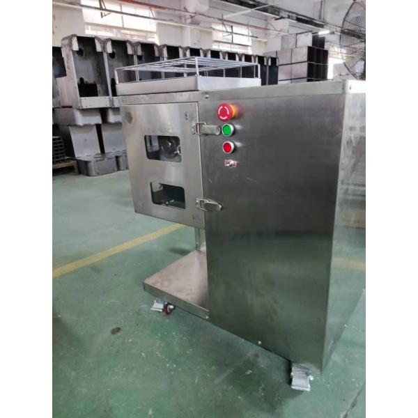 Реклама 155*95mm 800kg/h 380V автомата для резки свежего мяса ресторана