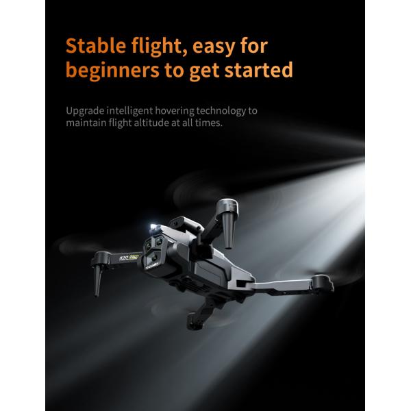 Optical Flow Drone With Triple 4k Camera Wifi Fpv Camera Stabilizer for Beginners Obstacle Avoidance RC Quadcopter 2.4G