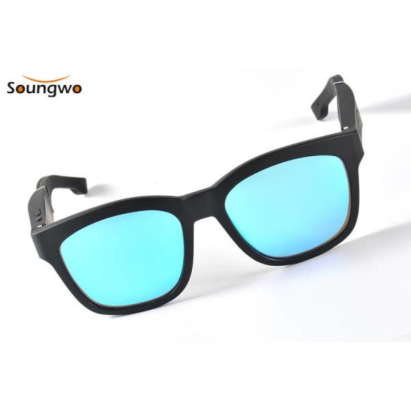Noise Canceling Smart Bluetooth Sunglasses UV Protection With Speakers