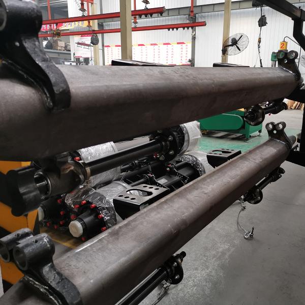 Американский Fuwa тип 2205MM Прицеп запасной части квадратный внутренний барабанная ось с 1850 мм рельс