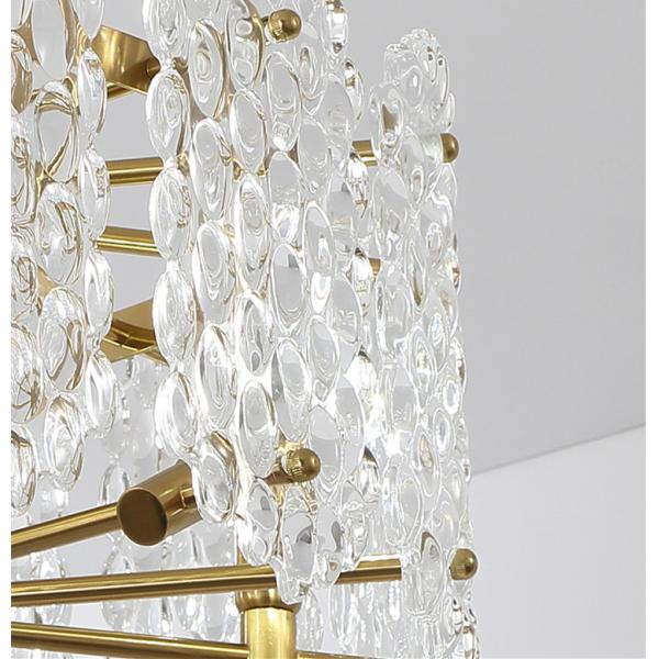 90V JYL-DF-9009 Dia 80cm Postmodern Luxury Crystal Pendant Lamp