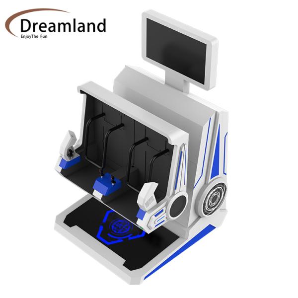 Dreamland Twin 360 VR Experience Shared Immersive Adventures VR Roller Coaster for Two 360 Panoramic Dual Play Station