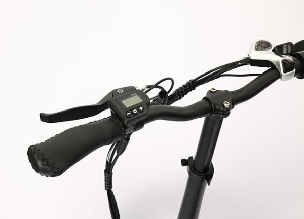 Folding Electric Assist Mountain Bike , Commuter Electric Bicycle 25KM/H