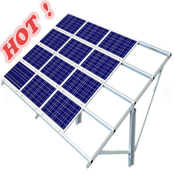 Estrutura do suporte da montagem de Polo do painel solar    Fabricantes solares da energia solar de central elétrica de energias solares do sistema de iluminação