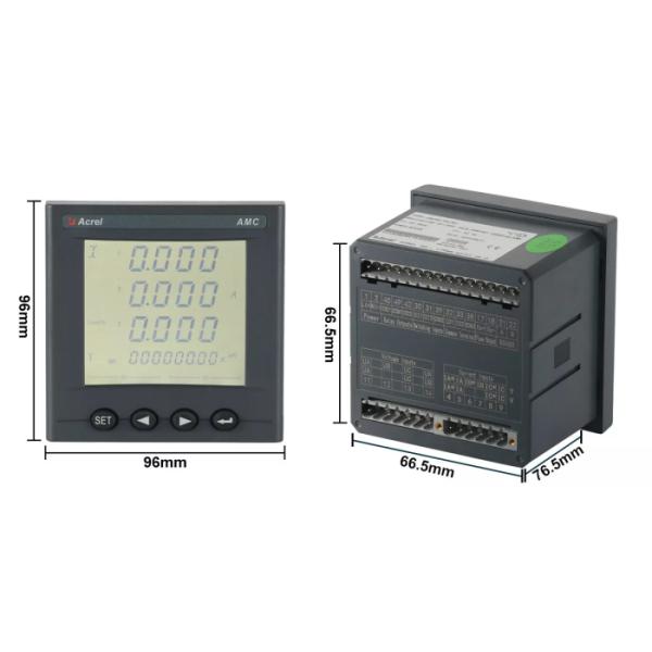 Acrel AMC96L-E4 серии ac трехфазный панельный счетчик многофункциональный энергометр