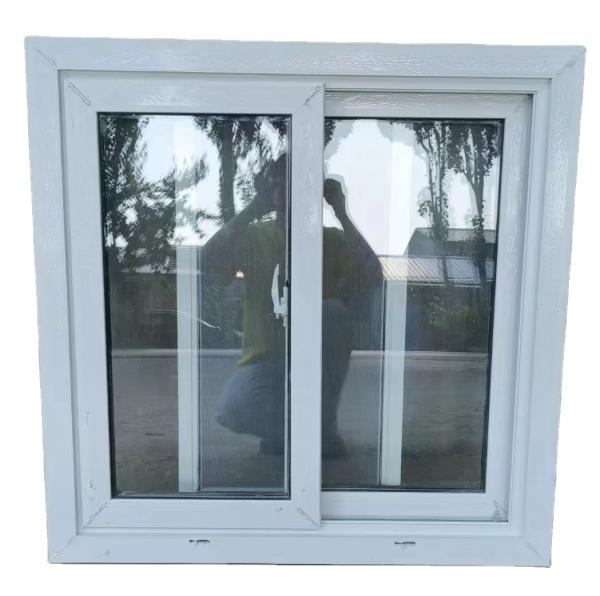 EUROPEAN Design Style Replacement Storm Vinyl Plastic Glass Slide Doors for UPVC Windows