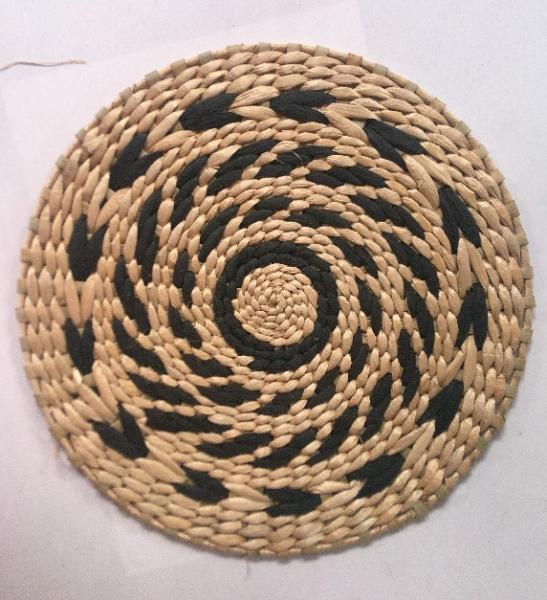 Natural High Quality Wholesale Seagrass Wicker Wall Baskets Wall Plates Hanging Decor Items