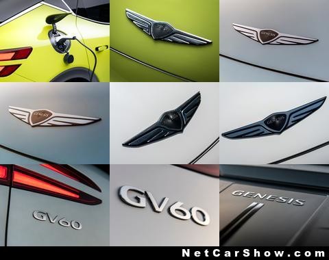 Génesis GV60 Upmarket Todo el coche de familia eléctrico con 76.4kwh Batería 350Nm De Torque Modelo Boost & Drift