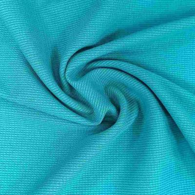 Tecido de spandex de nylon suave e leve para roupas de treino confortáveis