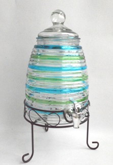 glass juice / beverage dispensers
