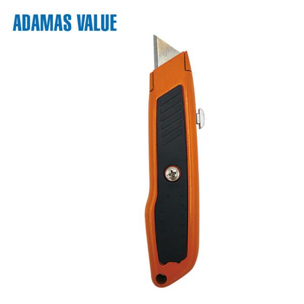 Tool knife,paper cutter knife,retractable utility knife of ABS+TPR sharp point knife