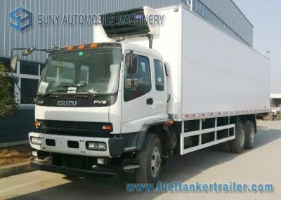25 T ISUZU 6x4 refrigerated truck transportation Original Japan Import Engine 360 HP
