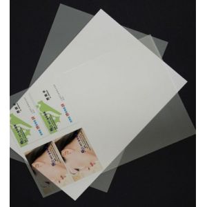 Hojas de PVC imprimibles en blanco OEM para laminación de tarjetas de identificación de PVC