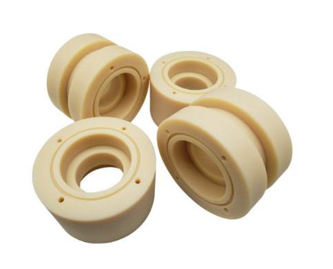 High Elastic Modulus PEEK Injection Molding Round Plastic Bushing
