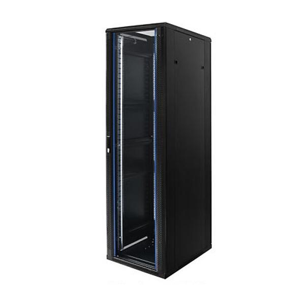 Dustproof Floor Standing Data Cabinet , IP20 Protection Data Center 42u Server Rack inTUXIN