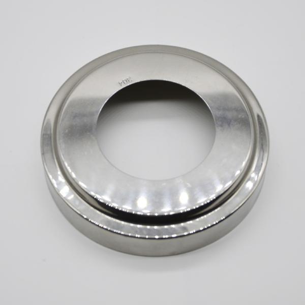 Stainless steel 304 decorative pipe cover RS0120 for post base satin or mirror finishing, 50.8mm, thickness 0.4mm