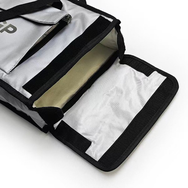 Safety Lithium Battery Fireproof Bag Fiberglass Non Flammable Envelope 1000℃ or 2200℉