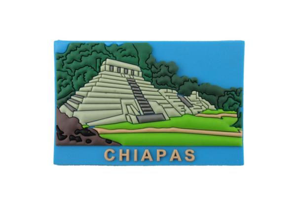 3D Custom Chiapas Soft Pvc Fridge Magnet, Fridge Photo Magnets