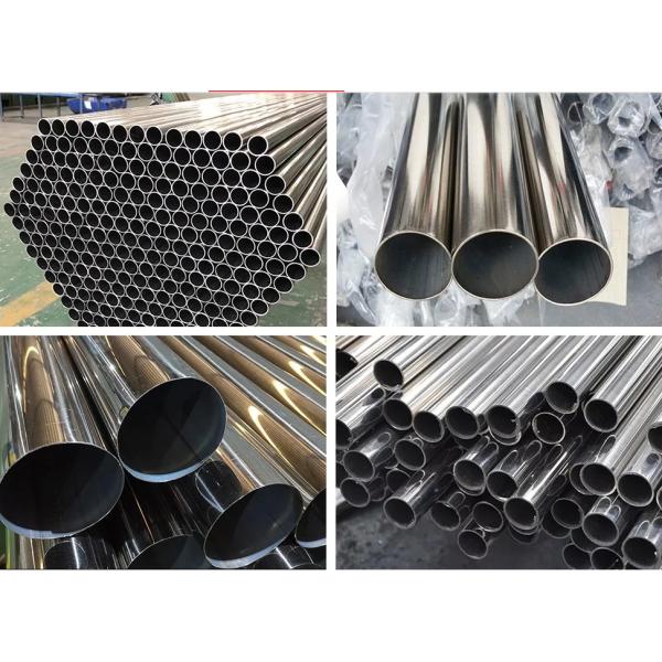 ASTM Round Brushed Stainless Steel Tube 904 430 6061 Material