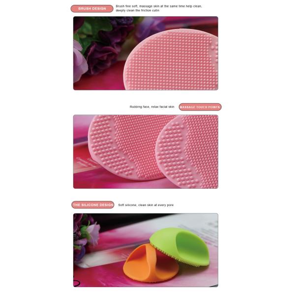 красочная щетка чистки стороны силикона посуды силикона 14.5g