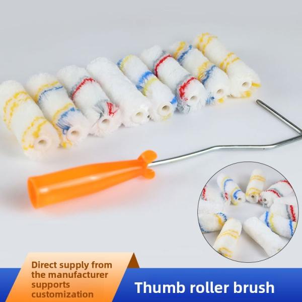 4inch8inch Littlefinger Mininodead Angleroller Brush Solvent Resistant Dead Angle Paint Rollerbrushbuya Bracket and Send a Brush