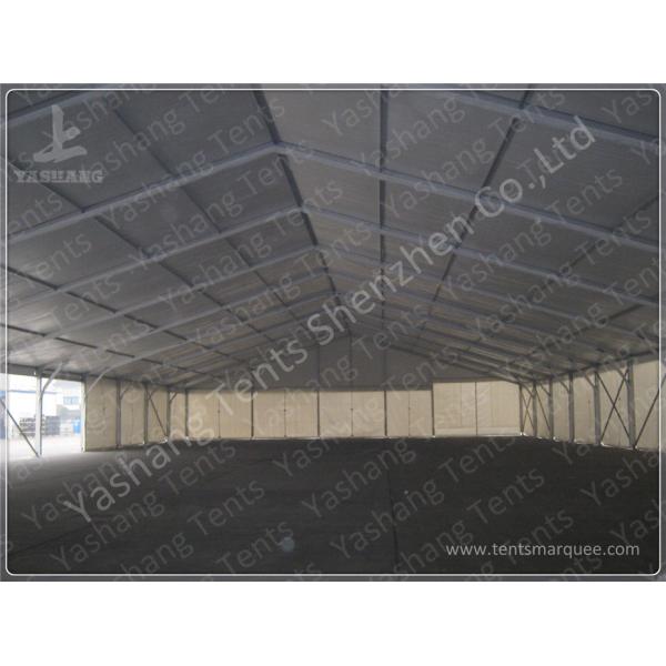 Durable 2500 Sqm Large Clear Span Tents ,  Logistics Outdoor Warehouse Tents