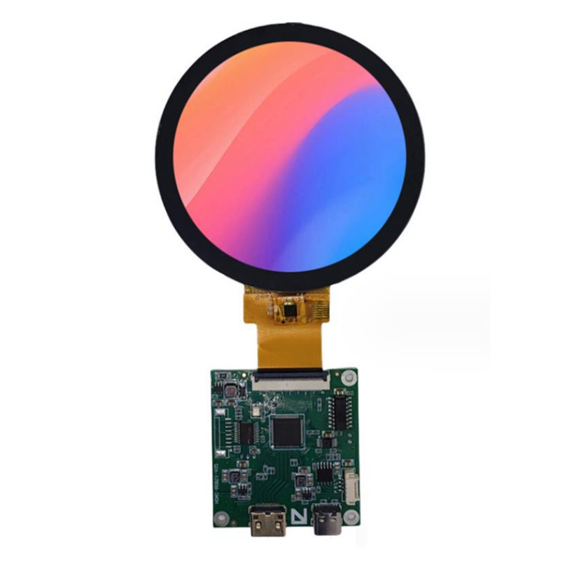HDMI TFT LCD дисплей 4 дюйма Круглый, Круглый TFT LCD 4
