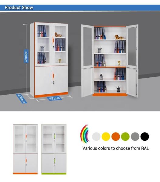 Knock Down 40cm Depth 90cm Width Metal Filing Cupboard