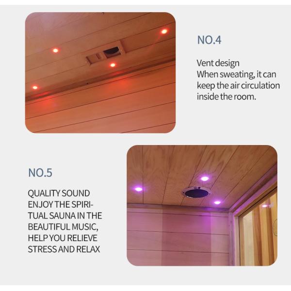 Luxury Traditional 5-6 Person Himalayan Salt Dry Sauna