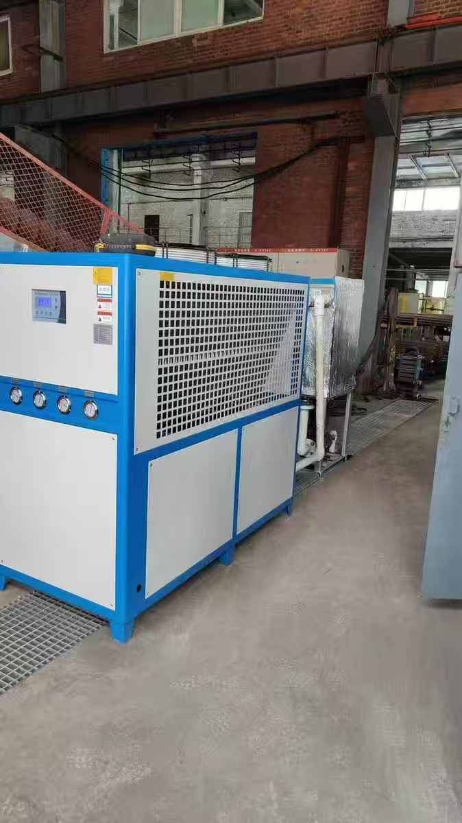 OEM Air Cooled Water Chiller Packaged Unit Scroll Compressor For Electroplating Process Cooling
