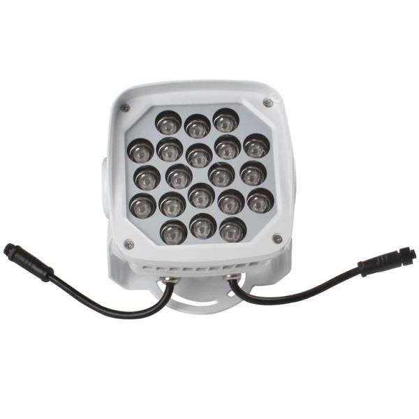 Lumières d'inondation extérieures de la couleur simple LED 20w IP65 avec les angles de faisceau multiples 24V