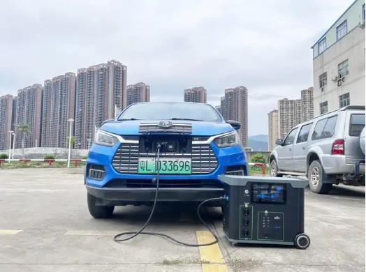 3000Wh 6000Wh EV Estações de carregamento de carros elétricos Smart Outdoor Portable Power Station