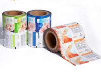 Custom Plastic Film Laminating Glossy / Matte Packaging Roll Film