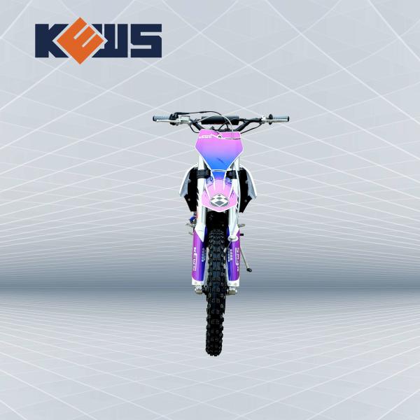 Kews quatro bicicletas de fuga azuis da etiqueta da bicicleta da sujeira do curso do motocross 300CC 4 do curso